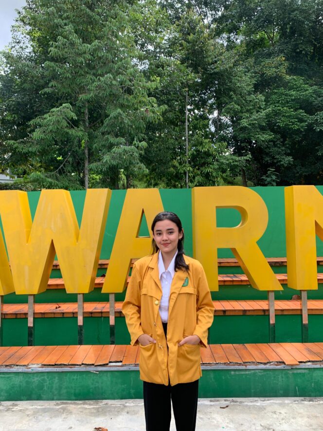 
					Foto: Amelia, penerima beasiswa Pertamina. (DOK. Istimewa)