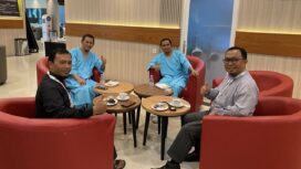 Foto: Desmon-Naspi Jalani Tes Kesehatan di RSKD Balikpapan. (DOK. Istimewa)