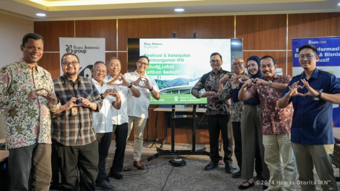 
					Foto: Otorita Ibu Kota Nusantara (IKN) menegaskan komitmen terhadap pembangunan sustainable forest city dalam acara Bisnis Indonesia Forum yang diselenggarakan pada Rabu (04/09/2024). (DOK. Humas OIKN)