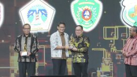 Foto: Penjabat (Pj) Bupati Penajam Paser Utara (PPU), Makmur Marbun, berhasil mengukir prestasi gemilang dengan menerima penghargaan 