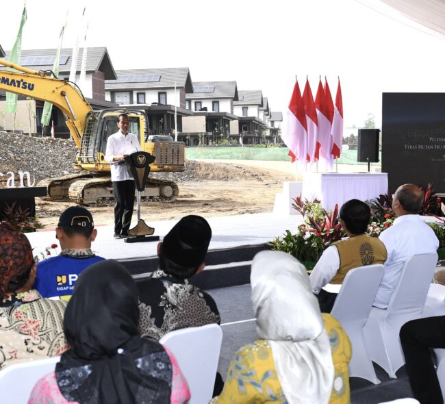 Groundbreaking Teras Hutan IKN by Plataran, Presiden Jokowi: Bawa Semangat Baru bagi Investasi di IKN