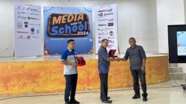 Foto: kegiatan Media Goes to School di SMKN 2 Penajam Paser Utara (PPU). (DOK. CahayaBorneo.com)