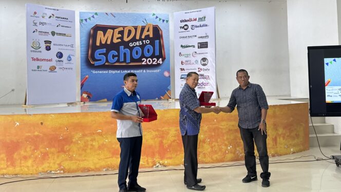 
					Foto: kegiatan Media Goes to School di SMKN 2 Penajam Paser Utara (PPU). (DOK. CahayaBorneo.com)