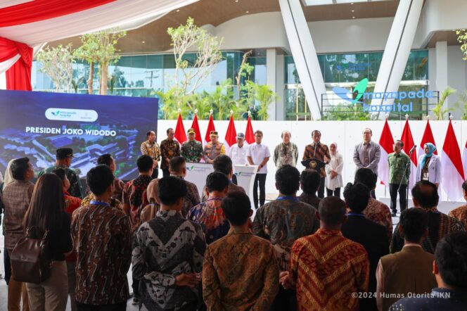 
					Foto: Presiden Republik Indonesia, Joko Widodo, meresmikan Mayapada Hospital Nusantara. (DOK. OIKN)
