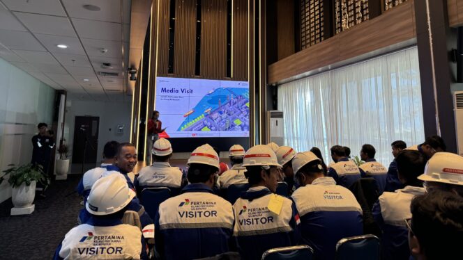 
					- PT. Kilang Pertamina Balikpapan (KPB) menggelar media visit jurnalis Kalimantan Timur (Kaltim) ke Kilang Balikpapan, Jumat (4/10/2024). (DOK. CahayaBorneo.com)