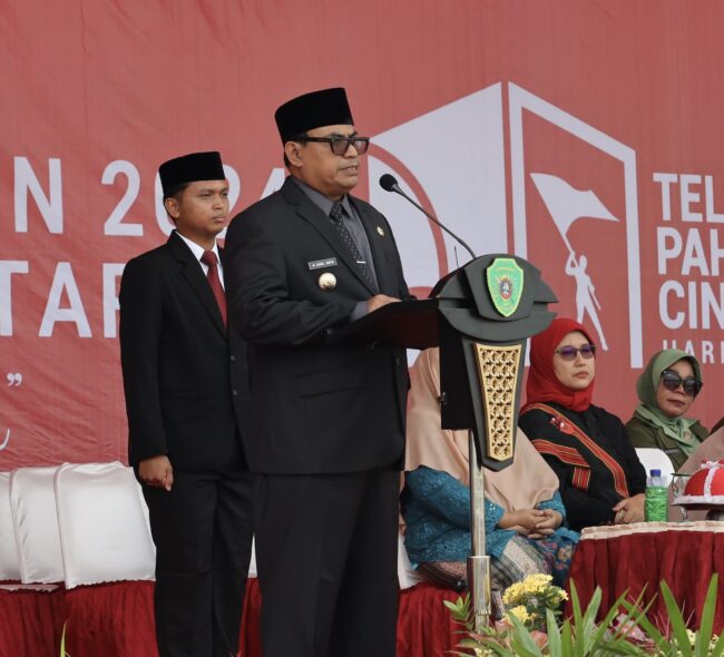 Pj Bupati PPU Pimpin Upacara Peringatan Hari Pahlawan 2024 di Kabupaten Penajam Paser Utara