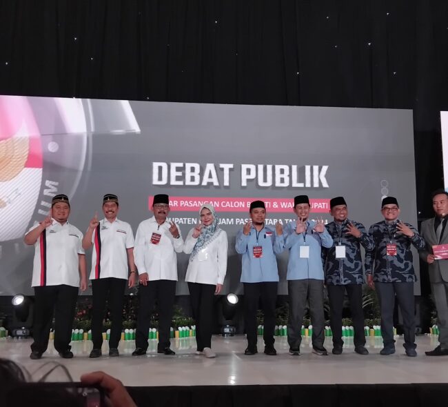 Debat Publik Pertama Jadi Ajang Unjuk Gigi Calon Bupati PPU