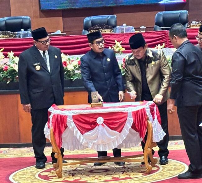 DPRD PPU Gelar Rapat Paripurna,Setujui RPJPD 2025-2045