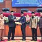 Penjabat (Pj) Bupati PPU, Zainal Arifin, pada saat rapat di Gedung Paripurna DPRD PPU (Dok : CahayaBorneo/AJI)