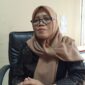 Sekretaris Disdukcapil PPU, Mawar, pada saat wawancara di kantor Disdukcapil PPU. (Dok : CahayaBorneo/AJI)