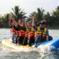 Fasilitas penunjang wisata seperti banana boad dan speed boad, diharapkan dapat dipergunakan utuk pengembangan pariwisata. (Dok. Humas PPU)