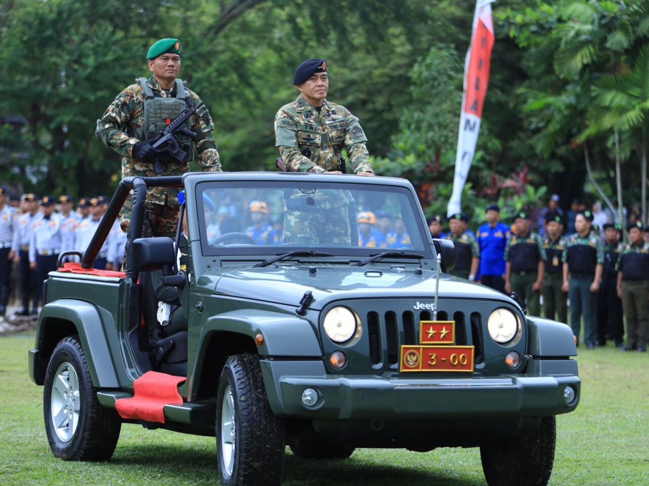 Kodam VI/Mulawarman Tetapkan 500 Anggota Komcad Matra Darat Gelombang II TA 2024