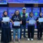 Kontingen PWI PPU sumbang 5 medali, 2 medali emas dan 3 medali perunggu pada Powarda II Kaltim 2024. (Dok. ISTIMEWA)