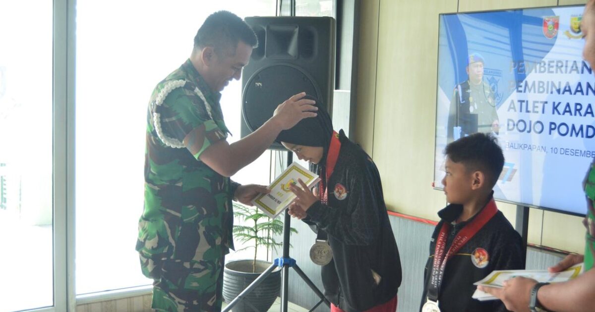 Tim Karateka Dojo Pomdam VI/Mulawarman Bawa Pulang 11 Medali