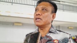 Kepala Disdikpora PPU, Andi Singkerru, pada saat kegiatan seminar di gedung Graha (Dok : CahayaBorneo/AJI)