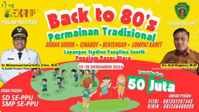 
					Foto : Back To 80’s Permaianan Tradisional.