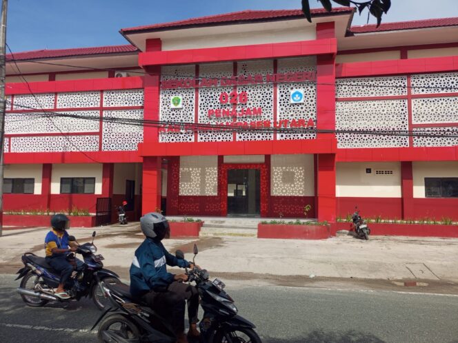 
					Kondisi gedung sekolah yang baru saja diresmikan. (Dok : istimewa).