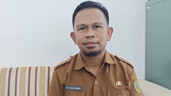
					Kepala Dispusip PPU, Muhammad Yusuf Basra, pada saat ditemui di kantornya (Dok : CahayaBorneo/AJI)
