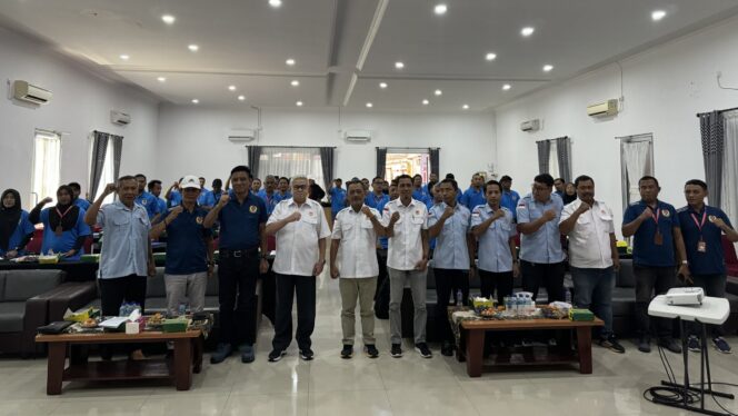 
					Foto: Komite Olahraga Nasional Indonesia (KONI) Kabupaten Penajam Paser Utara (PPU) sukses menggelar Rapat Kerja Daerah (Rakerda) Tahun 2024 pada Sabtu (8/2/2025) di Aula Hotel Aqila. (DOK. CahayaBorneo)