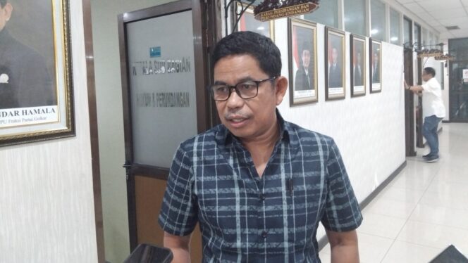 
					Foto : Ketua DPRD PPU, Raup Muin pada saat ditemui di kantor DPRD PPU, (Dok : CahayaBorneo/AJI)