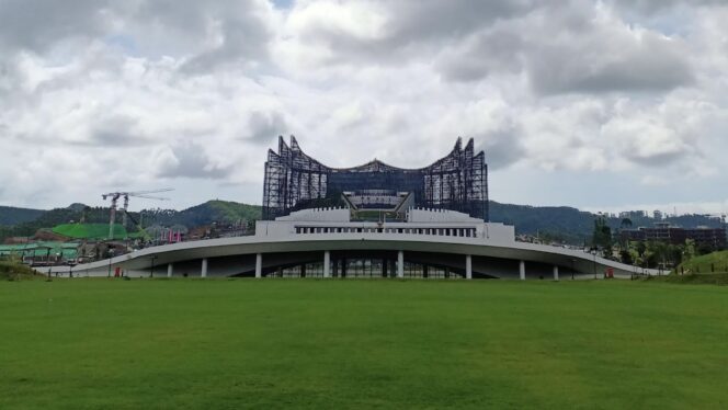 
					Istana negara IKN (Dok : CahayaBorneo/AJI)