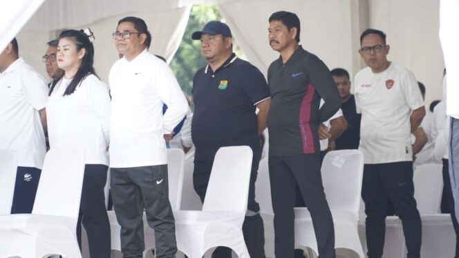 
					Gladi bersih Mudyat Noor dan Abdul Waris Muin yang dilaksanakan di Istana Negara (Dok : Istimewa)