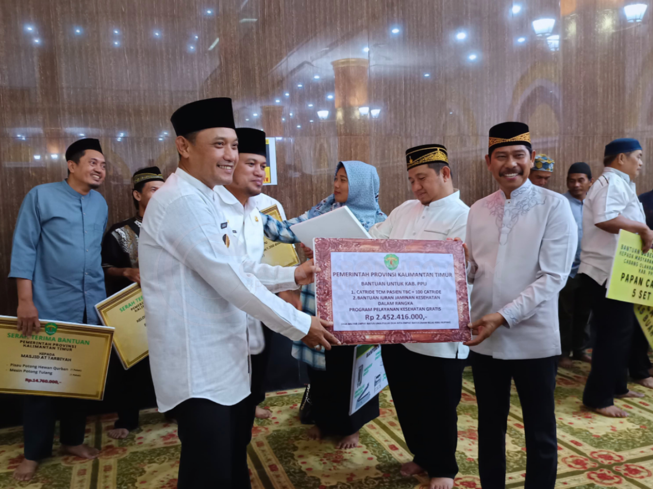 Gubernur dan Wagub Kaltim Komitmen Sejahterakan Masyarakat PPU Lewat Infrastruktur