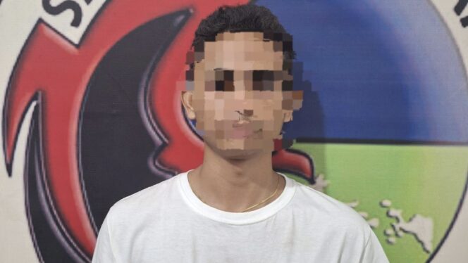 
					Foto : pada tersangka yang telah diamankan oleh Polsek Waru (Dok: istimewa)