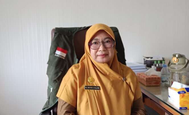 
					foto : Kepala Bidang Kesehatan Masyarakat Dinkes PPU, Ariyani, pada saat ditemui di kantor Dinkes PPU (Dok : CahayaBorneo/AJI)