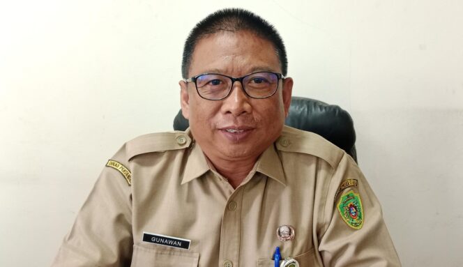 
					foto : Kepala Bidang Tanaman Pangan dan Hortikultura Dinas Pertanian (Distan) PPU, Gunawan, pada saat ditemui di kantornya (Dok : CahayaBorneo/AJI)