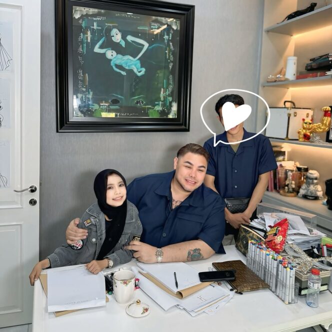 
					Lolly saat bertemu dengan Ivan Gunawan, sumber: instagram/lollyunyu