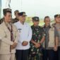 Foto: Penyambutan Mentan dan Wakapolda Kaltim (Dok. Polres PPU)