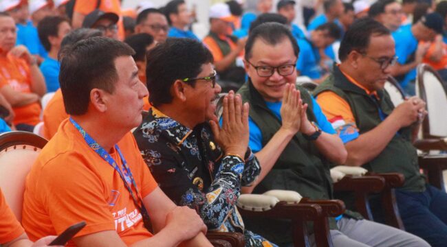 Wakil Bupati Penajam Paser Utara (PPU), Abdul Waris Muin, menghadiri peringatan Hari Ulang Tahun (HUT) ke-53 Real Estate Indonesia (REI). (DOK. Humas Pemkab PPU)