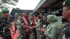 Foto: Pangdam melaksanakan kunjungan kerja di wilayah Kodim 0912/Kutai Barat (Dok. Pendam VI/Mlw)