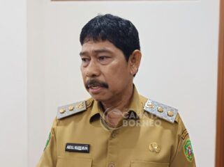 foto : Wakil Bupati PPU, Abdul Waris Muin, saat ditemui di kantor Pemkab PPU (Dok : CahayaBorneo/AJI)