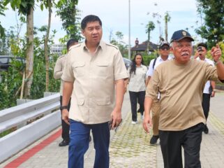Foto: Kunjungan Maruarar Sirait di IKN ditemani Basuki Hadimuljono (Dok. OIKN)