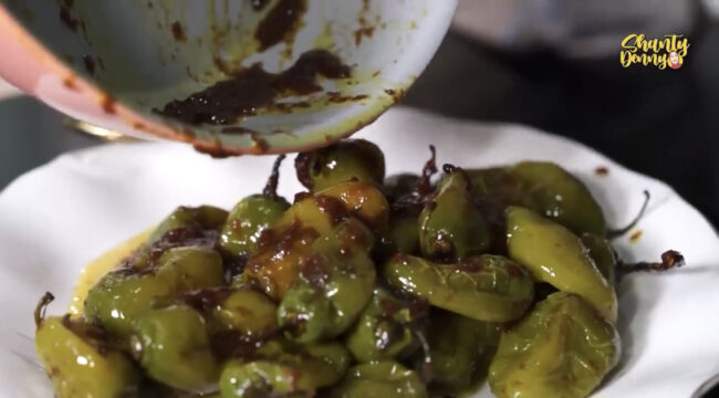 foto : cabe gendot masakan the Shanty (Dok. youtube/@shantydenny2024)