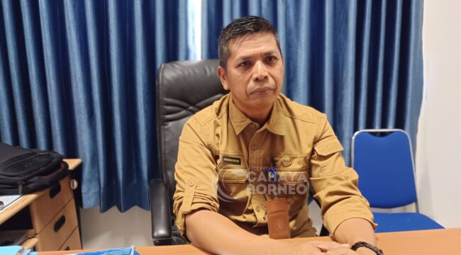 foto : Kepala Bidang Perikanan Budidaya dan Lingkungan Dinas Perikanan PPU, Musakkar Mulyadi, (Dok : CahayaBorneo/AJI)