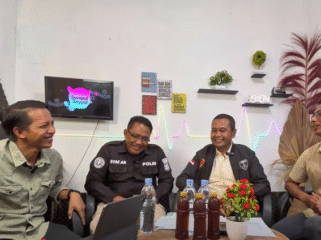 Kasat Reskrim Polres PPU, AKP Dian Kusnawan dalam podcast YouTube dari Sampul Sayyid” . (Tangkapan Layar Youtube Sampul Sayyid)