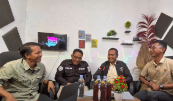 Kasat Reskrim Polres PPU, AKP Dian Kusnawan dalam podcast YouTube dari Sampul Sayyid” . (Tangkapan Layar Youtube Sampul Sayyid)