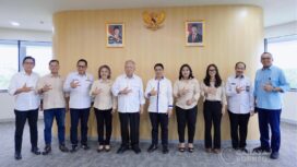 Wakil Ketua I DPRD PPU Syahrudin M Noor dan Deparekraf Temui Kepala OIKN Bahas Festival Internasional NICFF 2025. (DOK. CB Media)