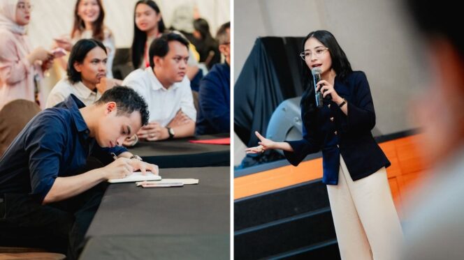 
					Unggahan Prilly Latuconsina saat mengajar di kampus lamanya, sumber: instagram/prillylatuconsina96
