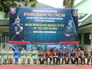 Foto: Kunjungan kerja Pangdam VI/Mulawarman, Mayjen TNI Rudy Rachmat Nugraha ke Kutai Timur (Dok. Pendam VI/Mlw)