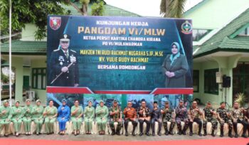 Foto: Kunjungan kerja Pangdam VI/Mulawarman, Mayjen TNI Rudy Rachmat Nugraha ke Kutai Timur (Dok. Pendam VI/Mlw)