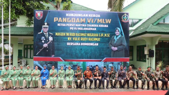 
					Foto: Kunjungan kerja Pangdam VI/Mulawarman, Mayjen TNI Rudy Rachmat Nugraha ke Kutai Timur (Dok. Pendam VI/Mlw)