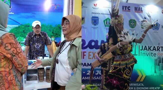 Foto: Kegiatan Jakarta Kreatif Expo 2025 (Dok. Instagram/@dinaspariwisatakaltim)
