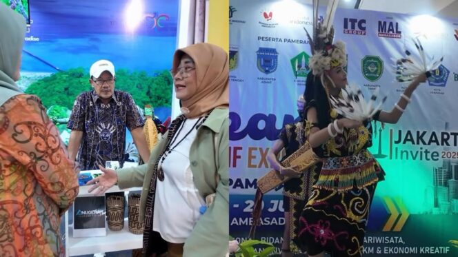 
					Foto: Kegiatan Jakarta Kreatif Expo 2025 (Dok. Instagram/@dinaspariwisatakaltim)

