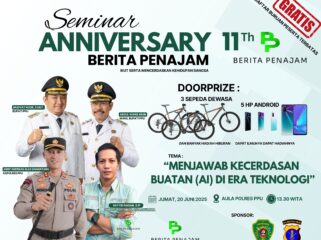 Berita Penajam Akan Gelar Seminar Anniversary ke-11, Bakal Bahas AI di Era Teknologi   