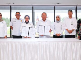 foto: Penandatanganan MoU OIKN dan BPS (Dok. Humas OIKN)