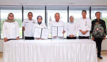 foto: Penandatanganan MoU OIKN dan BPS (Dok. Humas OIKN)